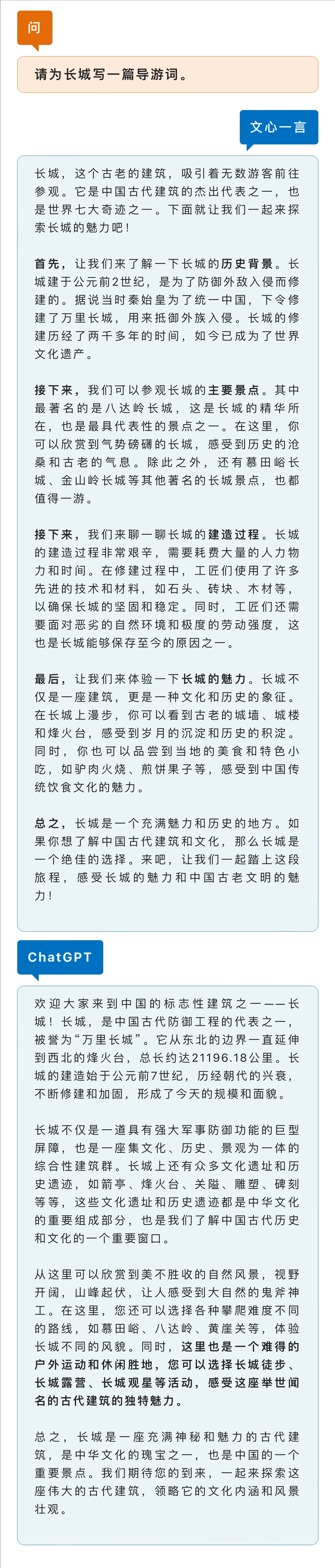 文心一言和ChatGPT，谁更懂旅游？